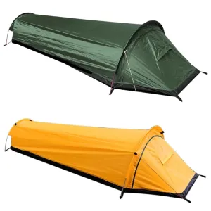 Ultralight Single Person Camping Tent with Waterproof Bottom