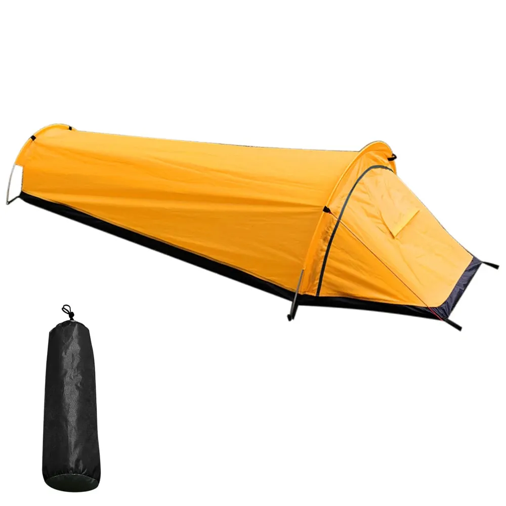 Ultralight Single Person Camping Tent with Waterproof Bottom
