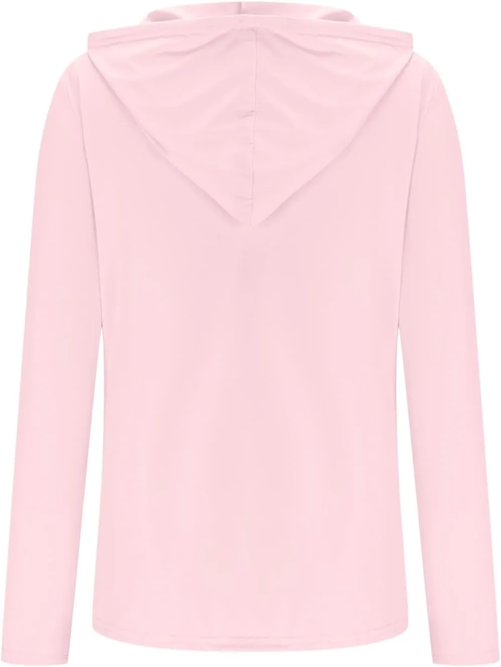 UPF 50  Women's Sun Shirt UV Protection Hoodie Lightweight Breathable Long Sleeve Outdoor Rash Guard Hooded T-Shirt