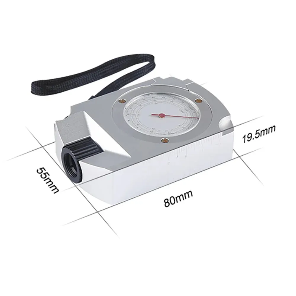 Upgrade Digital Multifunctional Compass - Portable Camping Hiking Map Distance Measurer and Calculator for Outdoor Survival