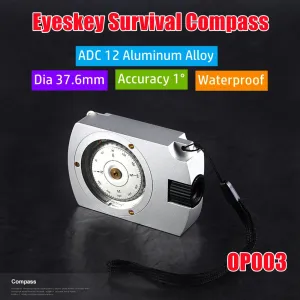 Upgrade Digital Multifunctional Compass - Portable Camping Hiking Map Distance Measurer and Calculator for Outdoor Survival