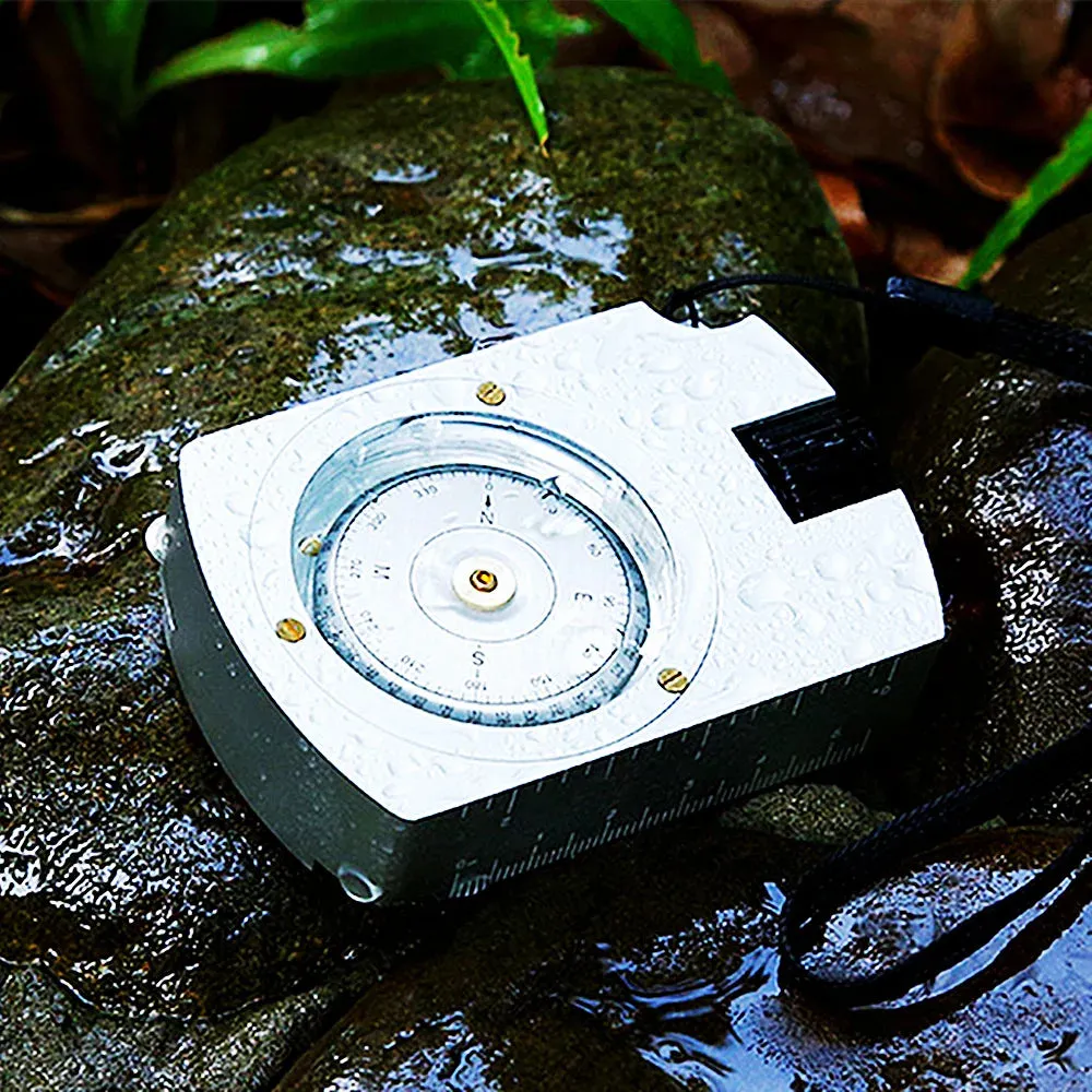 Upgrade Digital Multifunctional Compass - Portable Camping Hiking Map Distance Measurer and Calculator for Outdoor Survival