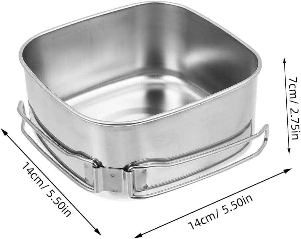 UPKOCH Outdoor Camping Tableware Picnic Pans Camping Cookware Mess Kit Camping Cooker Cooking Pot Self Portable