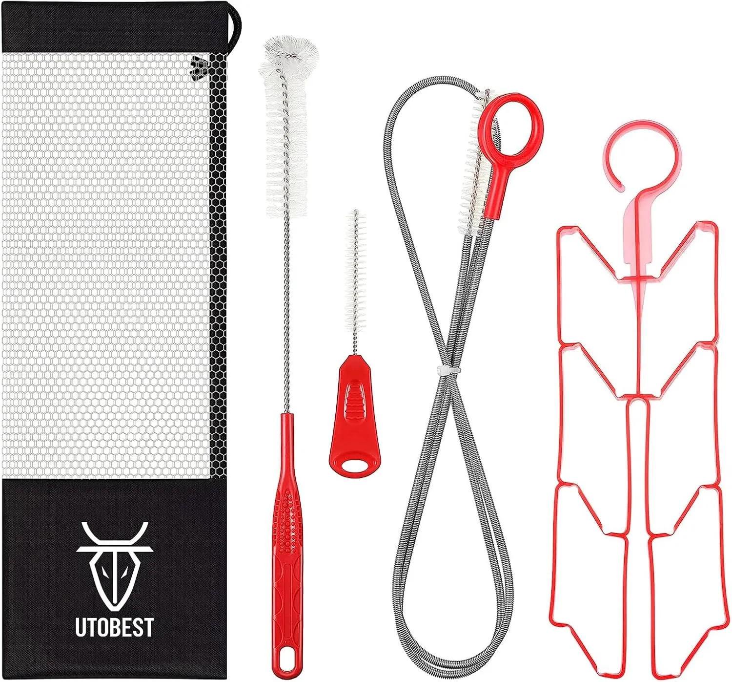 UTOBEST Water Bladder,Hydration Bladder 3L with 1 Pack Hydration Bladder Cleaning Kit