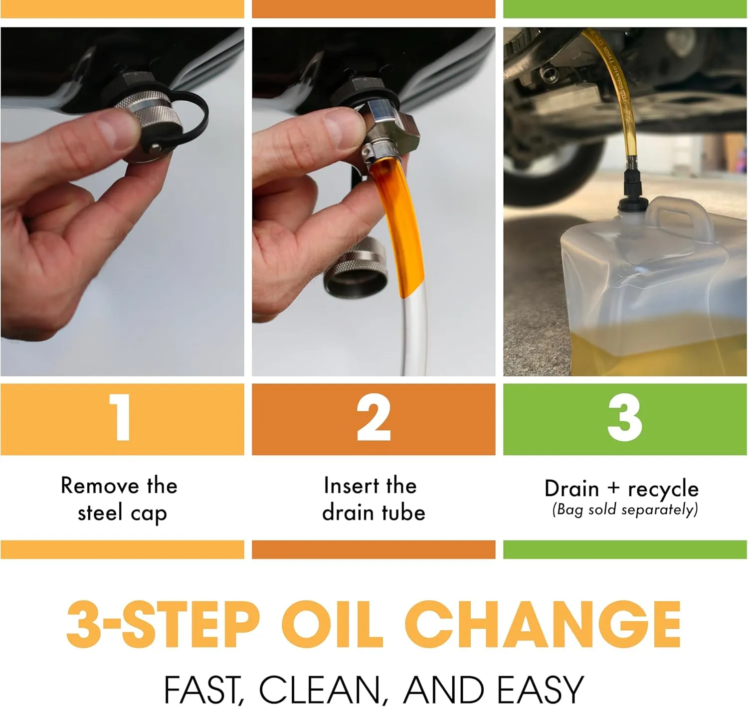ValvoMax Oil Drain Valve - Quick Twist Oil Drain Plug for DIY Oil Changes At Home in 10 Minutes - No Tools, No Mess, No Cleanup - M14-1.50 Thread Size - Made in USA