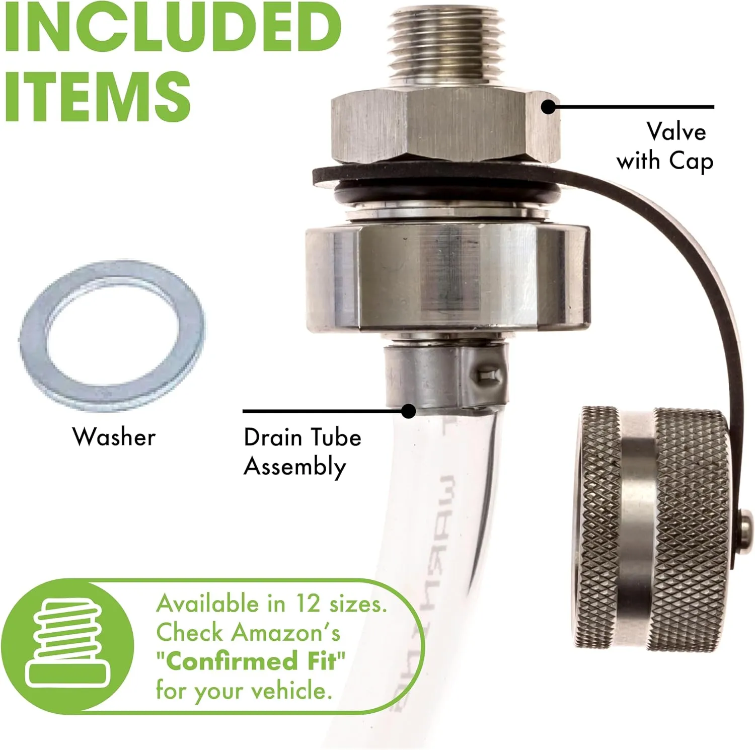 ValvoMax Oil Drain Valve - Quick Twist Oil Drain Plug for DIY Oil Changes At Home in 10 Minutes - No Tools, No Mess, No Cleanup - M16-1.50 Thread Size - Made in USA