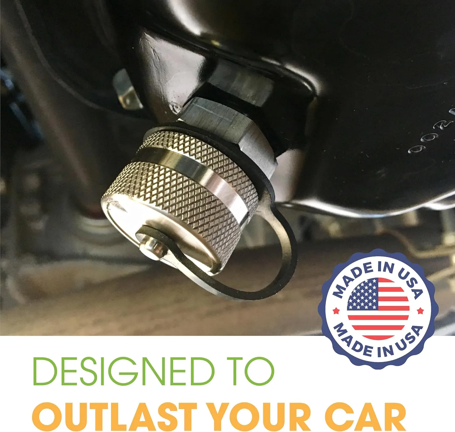 ValvoMax Oil Drain Valve - Quick Twist Oil Drain Plug for DIY Oil Changes At Home in 10 Minutes - No Tools, No Mess, No Cleanup - M16-1.50 Thread Size - Made in USA