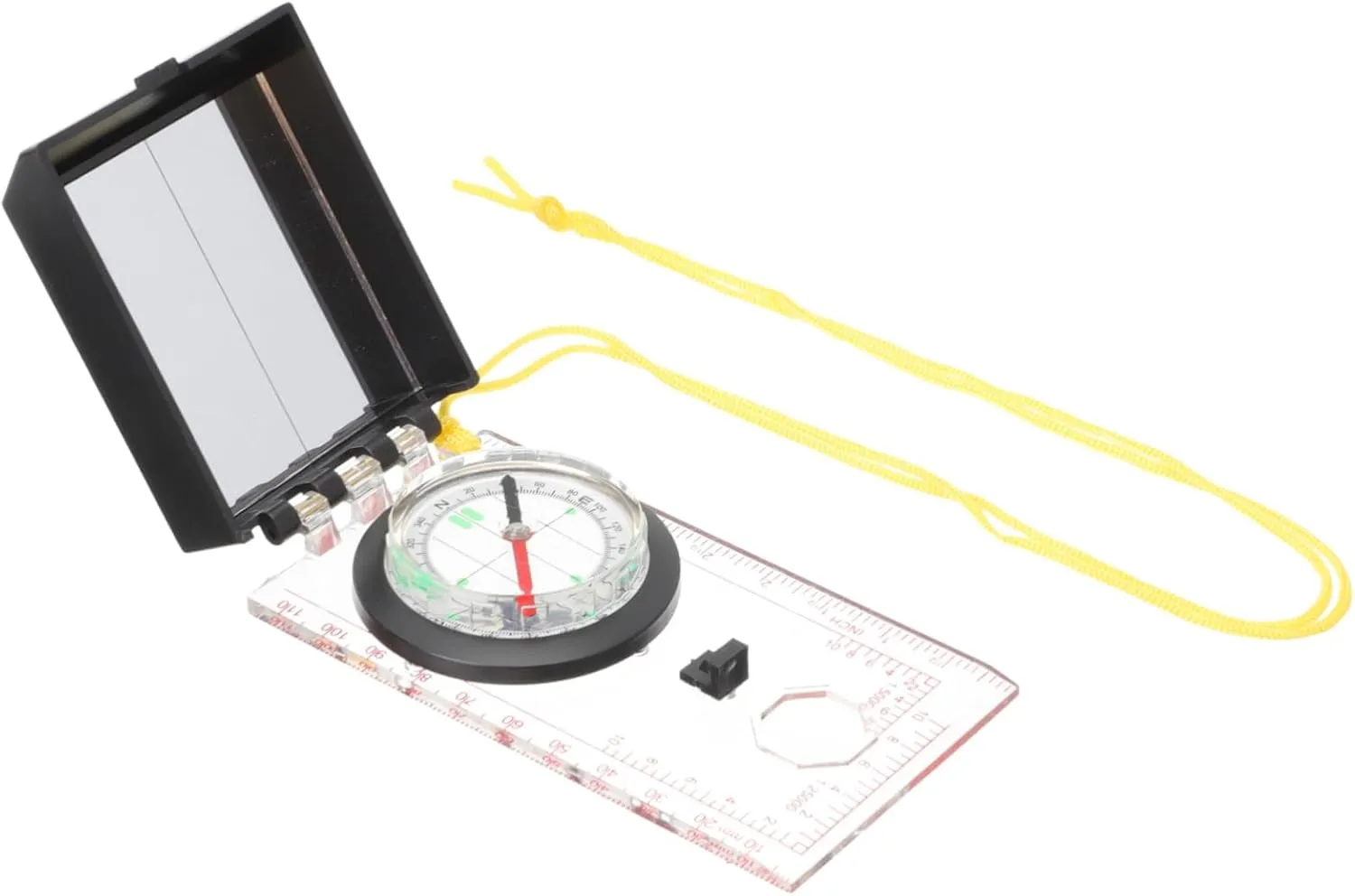VICASKY Compass Ruler Mapping Tool Gear Camping Compass Outdoor Survival Compass Portable Compass Navigation