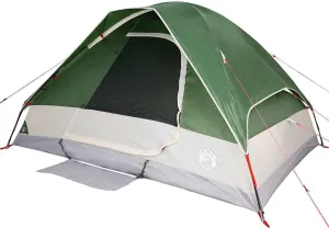 vidaXL Camping Tent Dome 2-Person Green Waterproof
