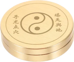 Vintage Chinese Compass Compact and Portable for Camping Hiking and Decorative Use Traditional Markings