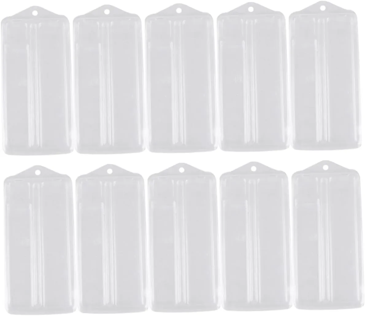 Watchband Storage Box Set 20pcs Reusable Watch Strap Case Compact Bag for Watchband Made of Sturdy Pvc