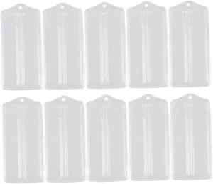 Watchband Storage Box Set 20pcs Reusable Watch Strap Case Compact Bag for Watchband Made of Sturdy Pvc