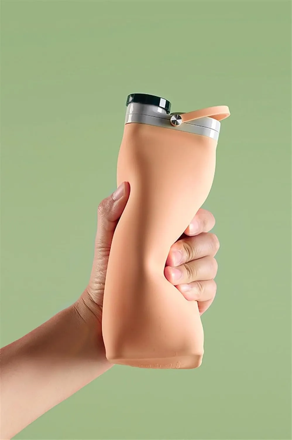 Water Bottle Sports Water Bottles Outdoorsy Squeeze Water Bag Water Drinking Bottle Collapsible Water Bottles Travel Water Bottle(Pink)