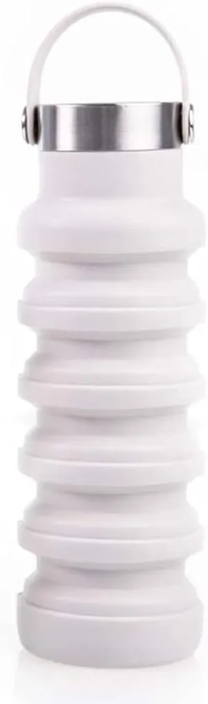 Water Jug Water Bottles Collapsible Water Bottle Camping Jug with Handle Foldable for Camping Hiking Outdoor Activities Sport Bottle (Color : White)