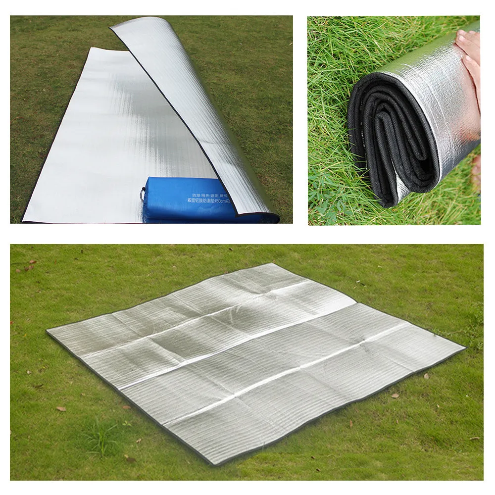 Waterproof Automatic Camping Tent 3-4 Person Come with Moisture Proof Pad(Blue)-QLD_Rural