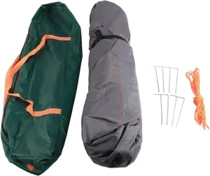 Waterproof Camping Hiking Tent Portable Anti Outdoor Automatic Tents for Family 3 4 Person Dark Green