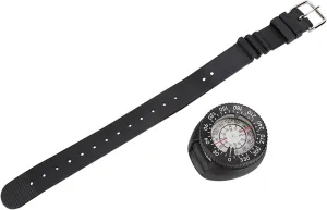Waterproof Compass 50m Diving, Night Glow, Tilt Correction, Compact and Lightweight, for Divers, Sailors, and Outdoor Adventurers