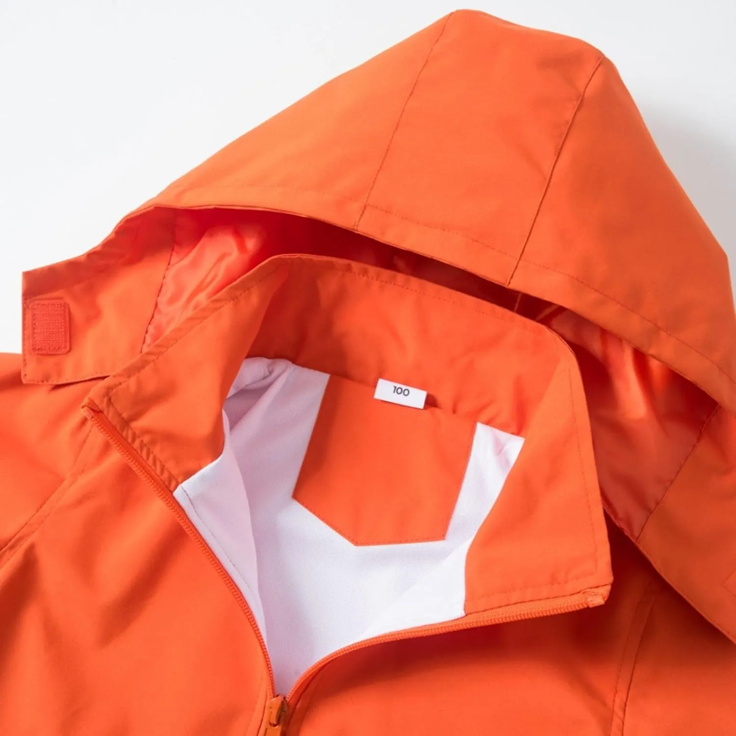 Waterproof Hooded Jacket for Boys Girls,Kids Raincoats Outdoor Windbreaker Dinosaur Rain Jacket