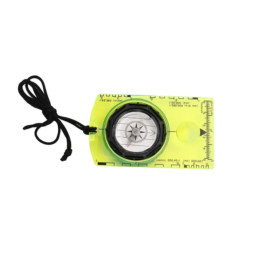Waterproof Orienteering Compass for Map Reading Baseplate Compass Outdoor Hiking Hunting Navigation Camping Gadget Survival Gear