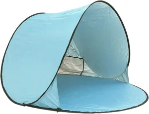 Waterproof Pop Up Tent – Waterproof Instant Outdoor Shelter | Portable Camping Tent, Lightweight Travel Shelter for Hiking, Adventure, Beach, Mountains,Backpacking Use, Breathable Material