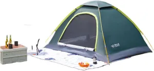 Waterproof shelter Switching Solo 2-Person Mode in Minutes. Quick Setup, Breathable mesh, Carry Bag. Durable Fabric Resists rain; Flexible Space for 1 Camper   Gear or 2 People.