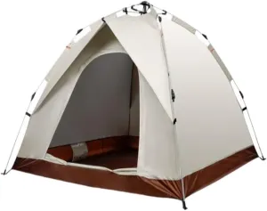 Weatherproof Tents Outdoor Tent, Fully Automatic Quick-Opening Tent, Installation-Free Portable Double-Layer Camping Tent Camping and Hiking Tents