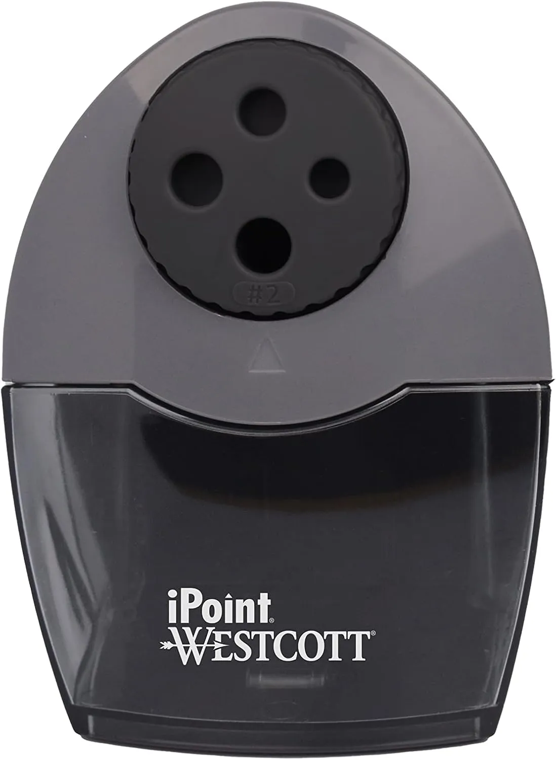 Westcott Compact Electric Multi Hole Horizontal Pencil Sharpener