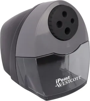 Westcott Compact Electric Multi Hole Horizontal Pencil Sharpener
