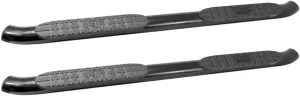 Westin 21-22775 PRO TRAXX 4 Oval Nerf Bars fits 2005-2023 Tacoma Double Cab Black Pair