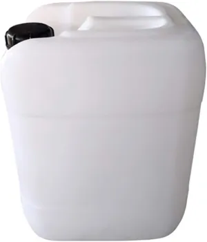 White Heavy Duty Food-Grade Camping Water Containers 5 Gallon, Thicken Portable Plastic Water Canteen For Emergency Water Storage, Reliance Water Container Parts(Color:White,Size:15 L/ 4 gal Thicken)