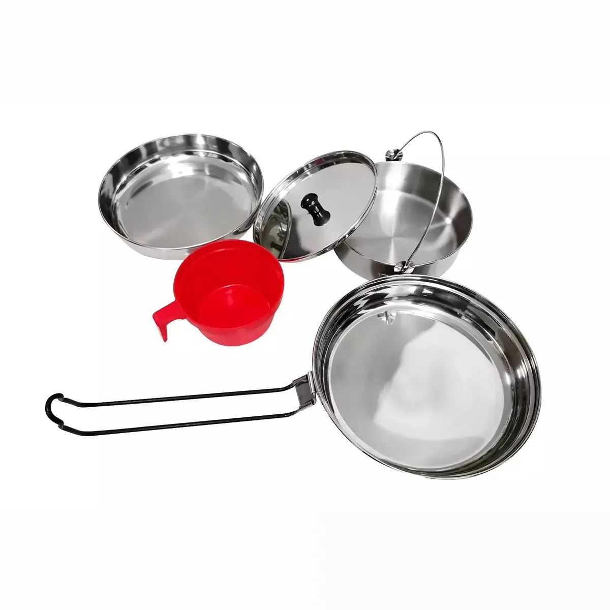 WildTrak Stainless Steel Mess Kit 1 Person
