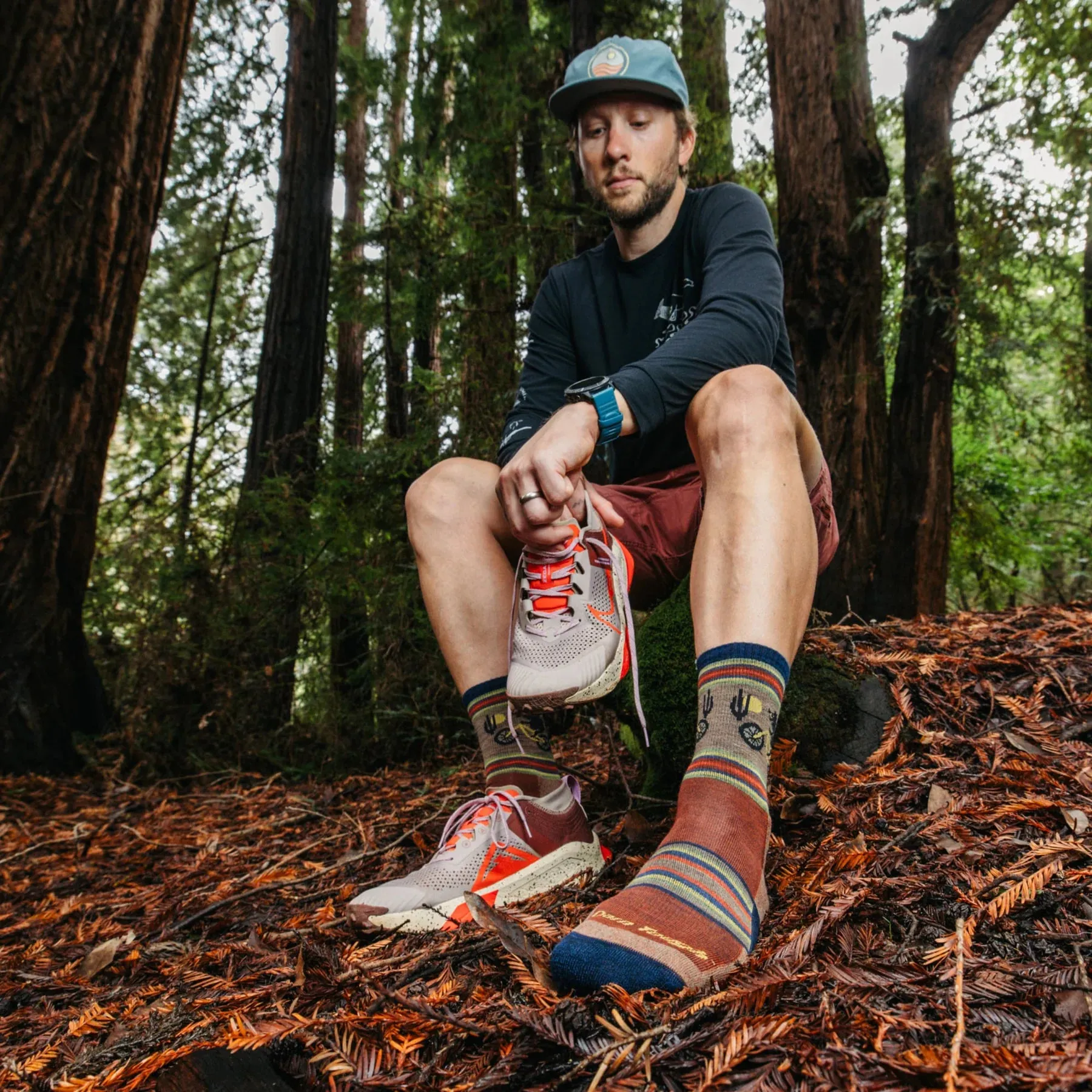 Willoughby Micro Crew Lightweight Hiking Sock (Men's) - D5003M