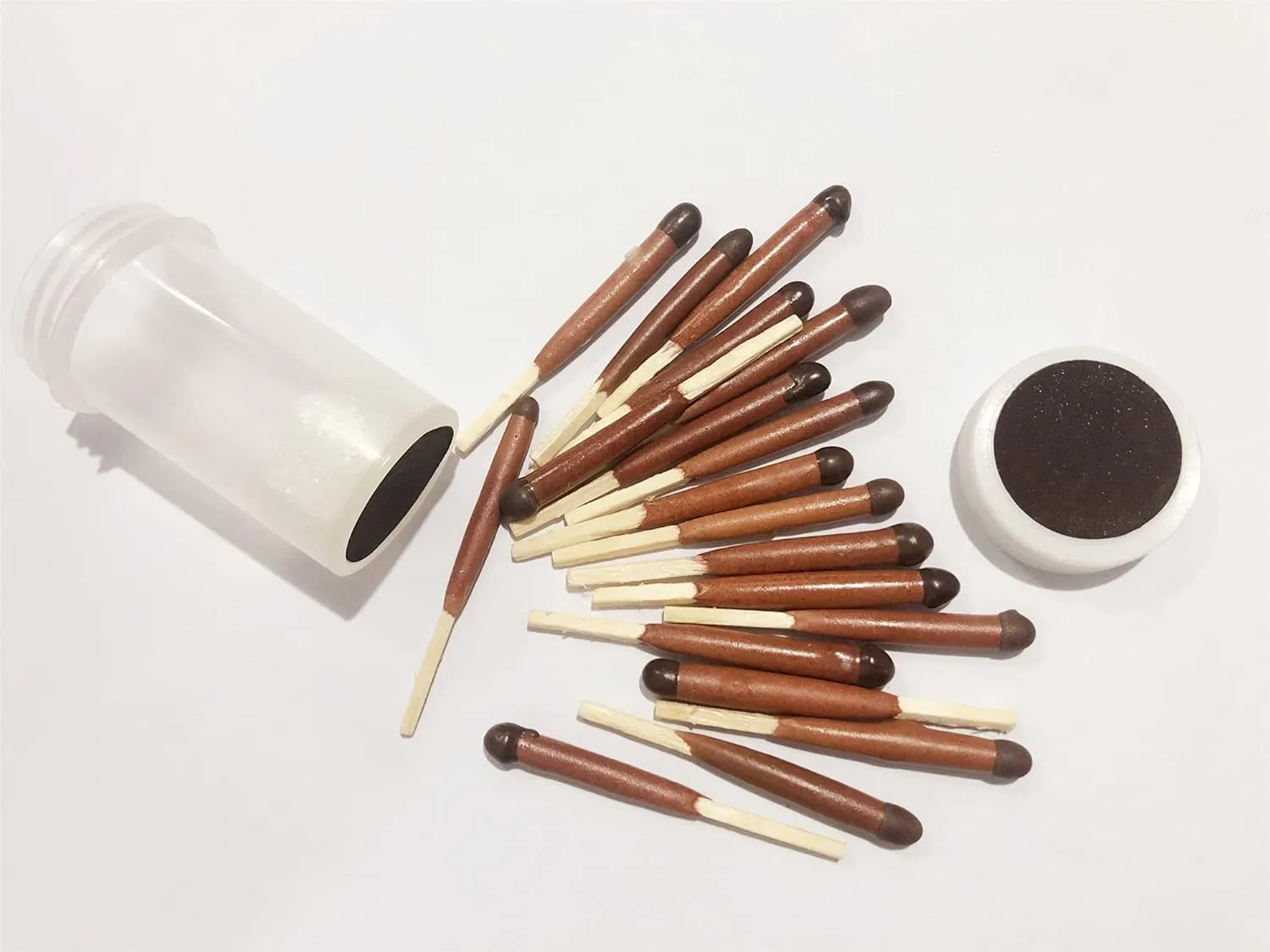 Windproof and Waterproof Survival Matches,Waterproof Matches,Long Burning Windproof & Waterproof Match,Wooden Fire Starters,Camping Matches