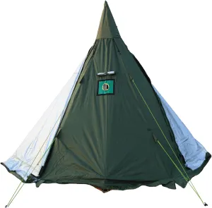 WINTENT 4 Season Waterproof Teepee Tent Yurt with Stove Jack for Adult Camping Hiking, Height 7.8FT/240CM