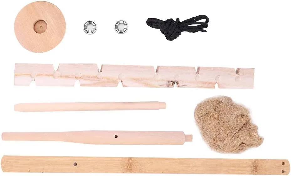 Wood Drilling Fire Making Tool for Outdoor Camping - Survival Emergency Ignitor Kit with Ergonomic Handle and Longlasting Fireboard