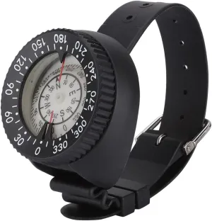 Wrist Compass, Scuba Diving Wrist Compass, Waterproof Night Vision Orienteering Compass for Hiking, Underwater Caving, Scuba Diving