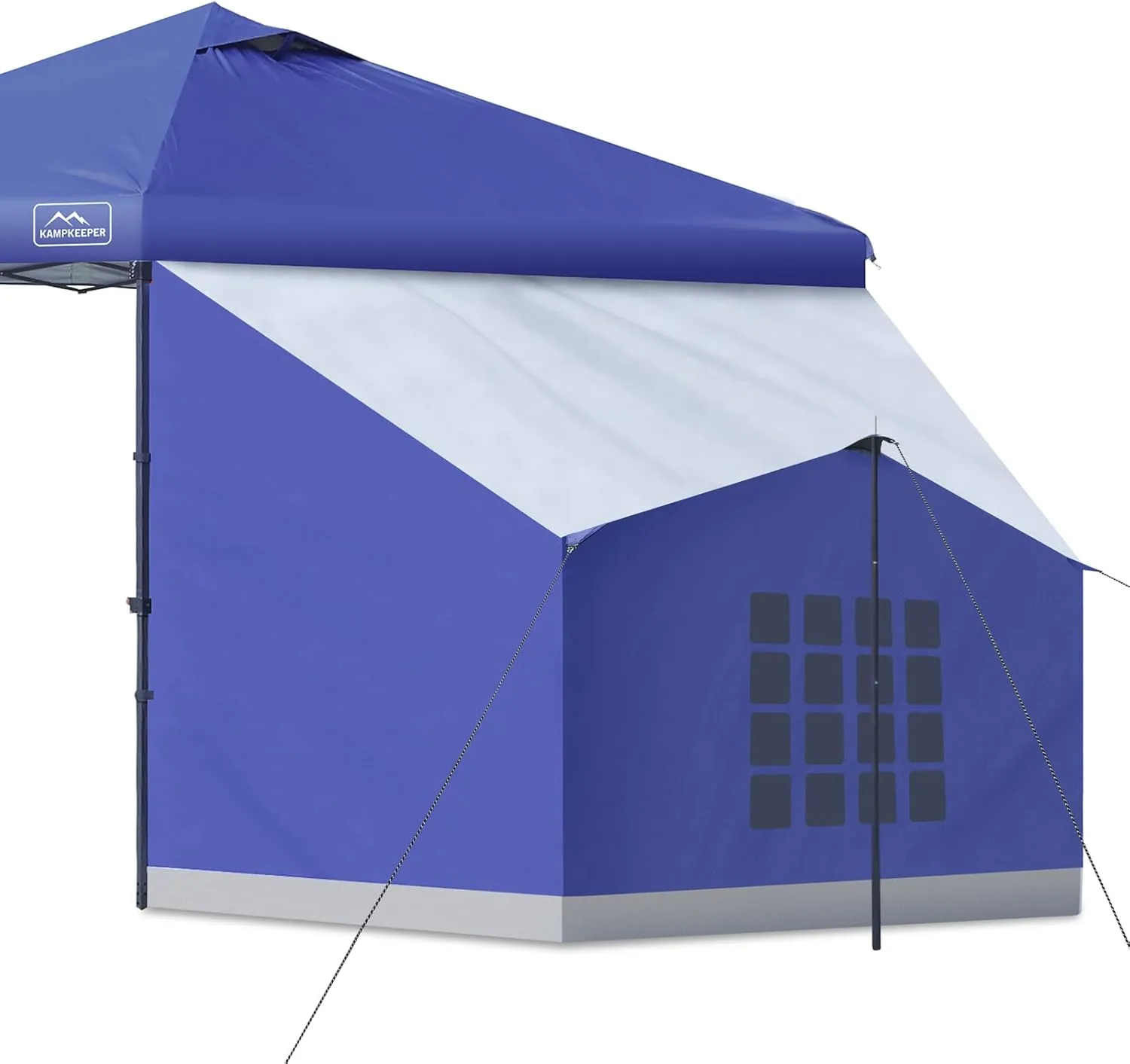 x Wide Easy Up Tents（Blue） Canopy Pop Tent with Gazebo,Compatible KAMPKEEPER Canopy, 10' 10' Tent,Camping 10' Practical Side for Up Set Intelligent