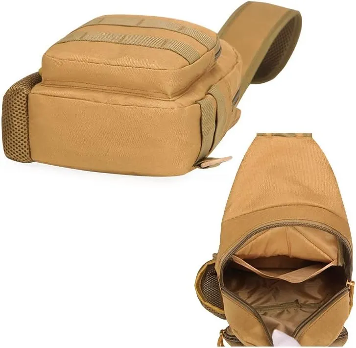 YABOO Tactical Molle Combat Camouflage Chest Bag Outdoor Sports Hiking Shoulder Sling Bag Pouch