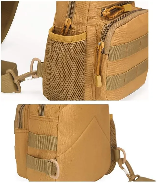 YABOO Tactical Molle Combat Camouflage Chest Bag Outdoor Sports Hiking Shoulder Sling Bag Pouch