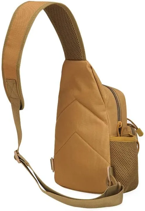 YABOO Tactical Molle Combat Camouflage Chest Bag Outdoor Sports Hiking Shoulder Sling Bag Pouch