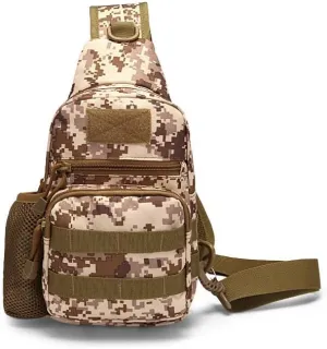 YABOO Tactical Molle Combat Camouflage Chest Bag Outdoor Sports Hiking Shoulder Sling Bag Pouch