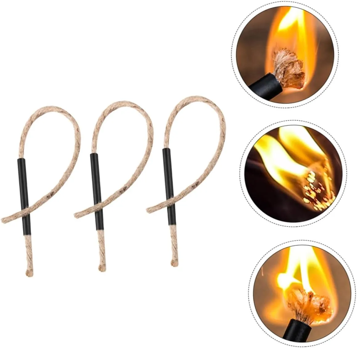 Yardwe Fun Camping Stuff Lantern Camping Utensils Glow Cool Camping Gear Emergency Fire Starter Outdoor