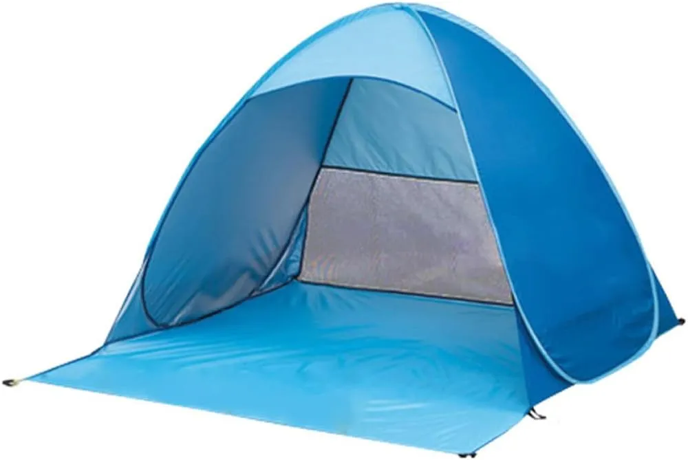 YARNOW Full Coverage Uv Protection Sunshade Tent Automatic up Instant Tent Canopy for Camping Beach