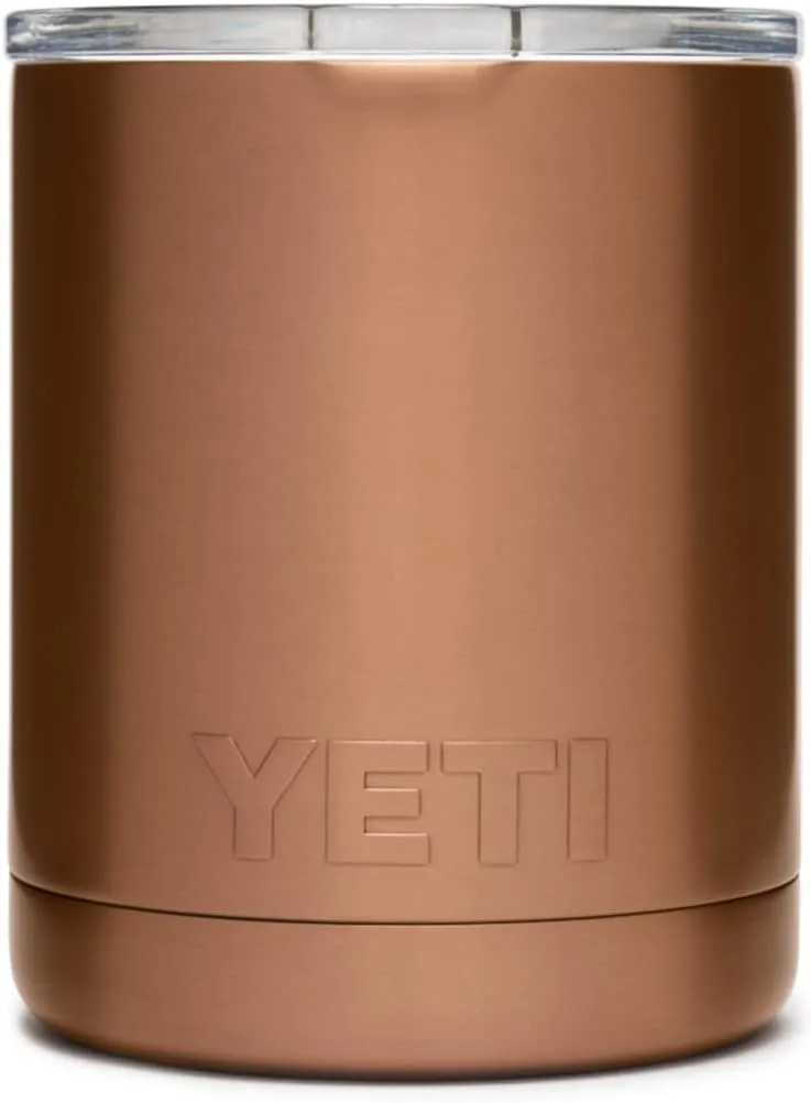YETI Rambler 10 oz Lowball, Vacuum Insulated, Stainless Steel with MagSlider Lid