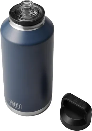 YETI Rambler 64 oz Bottle, Vacuum Insulated, Leakproof, Stainless Steel with Chug Cap, Navy