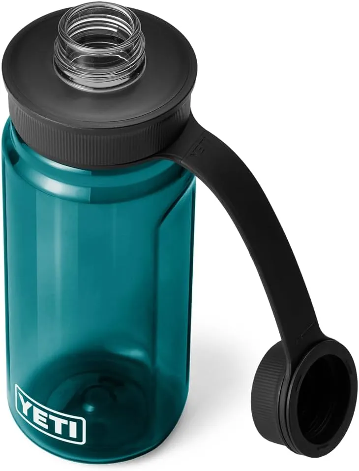 YETI Yonder Water Bottle with Yonder Tether Cap, Lightweight, Leakproof and BPA-Free