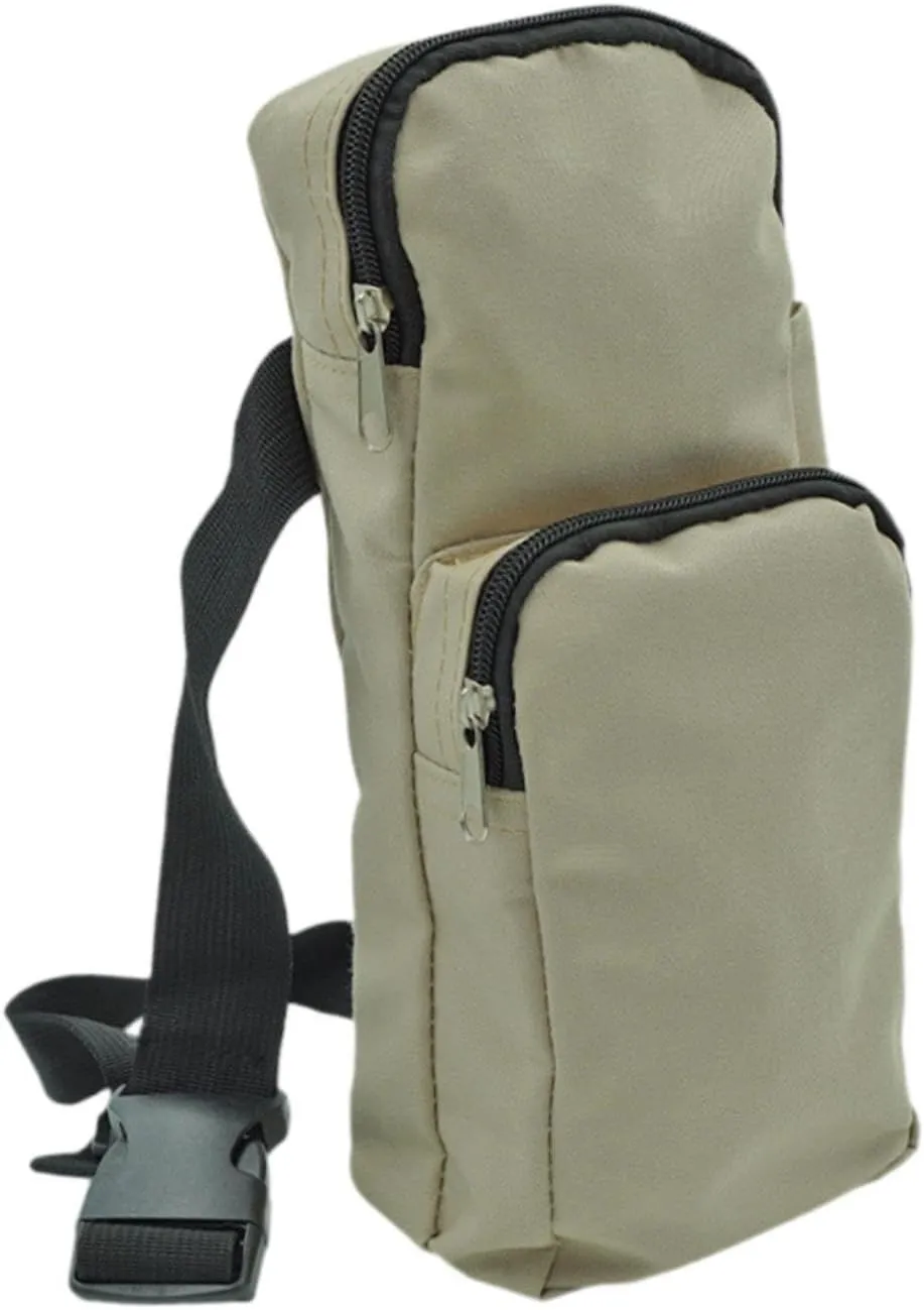 YIJU Tent Stakes Storage Bag, Crossbody Bag Camping Stuff Sack Holder Tent Pegs Pouch Organizer for Travel Fishing Barbecue Hiking