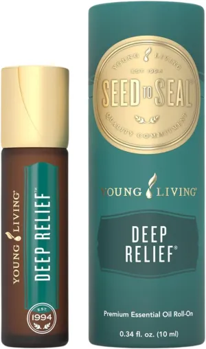 Young Living Deep Relief Roll-On | 10 ml | Cooling Essential Oil Blend for Topical Use | Compact & Travel-Friendly